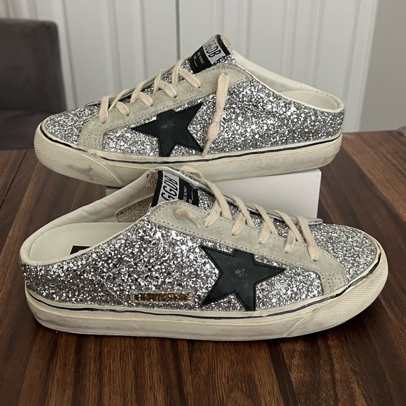 Golden Goose Glitter Sabot - Picture 1 of 7